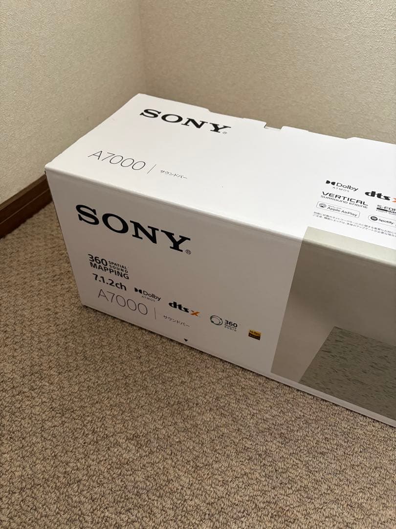 極美品！SONY HT-A7000 サウンドバー 22年製
