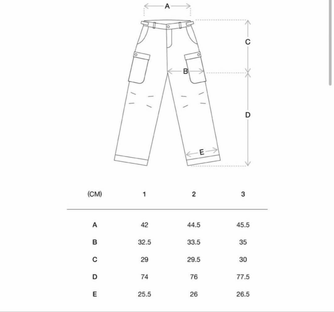 パンツ simply complicated wool cargo pants