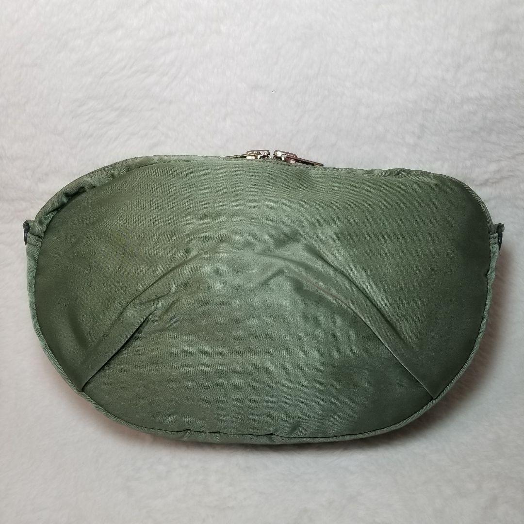 美品　最初期　PORTER タンカー ショルダーバッグ ハーフムーン カーキ