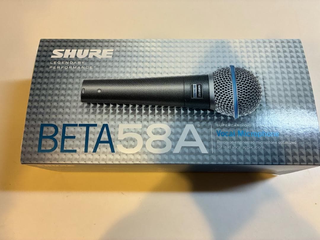 【国内正規品】SHURE BETA 58A ダイナミックマイク