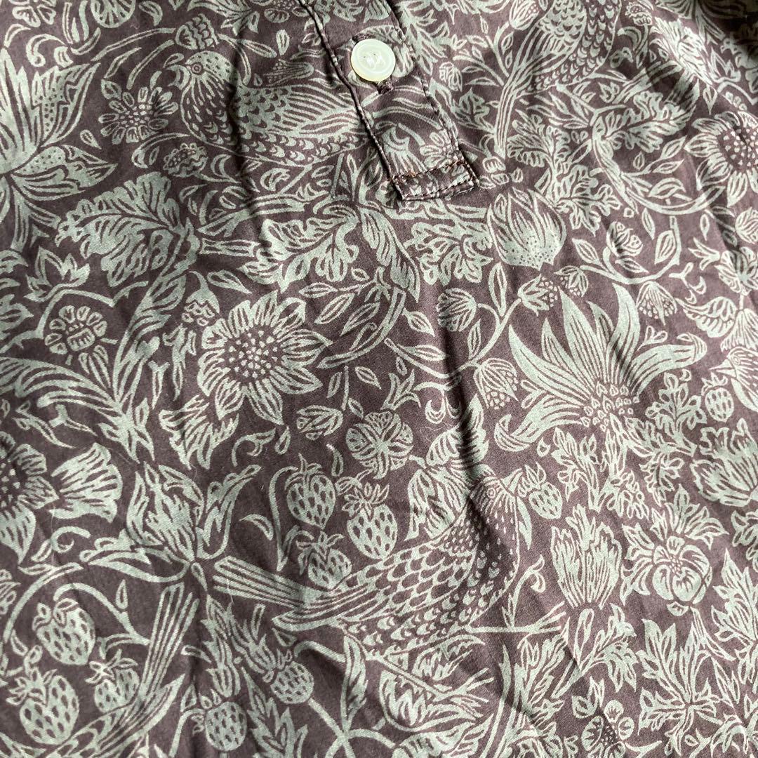 【新品　タグ付き】みなとのてんらんかい×リバティ　チュニック ロングブラウス