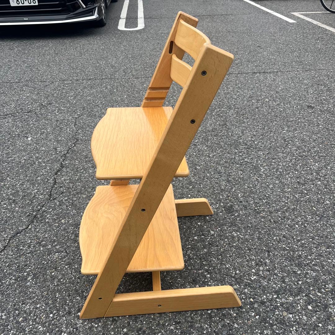 ⭐️美品⭐️STOKKE トリップトラップ シリアル3 ナチュラル ハイチェア