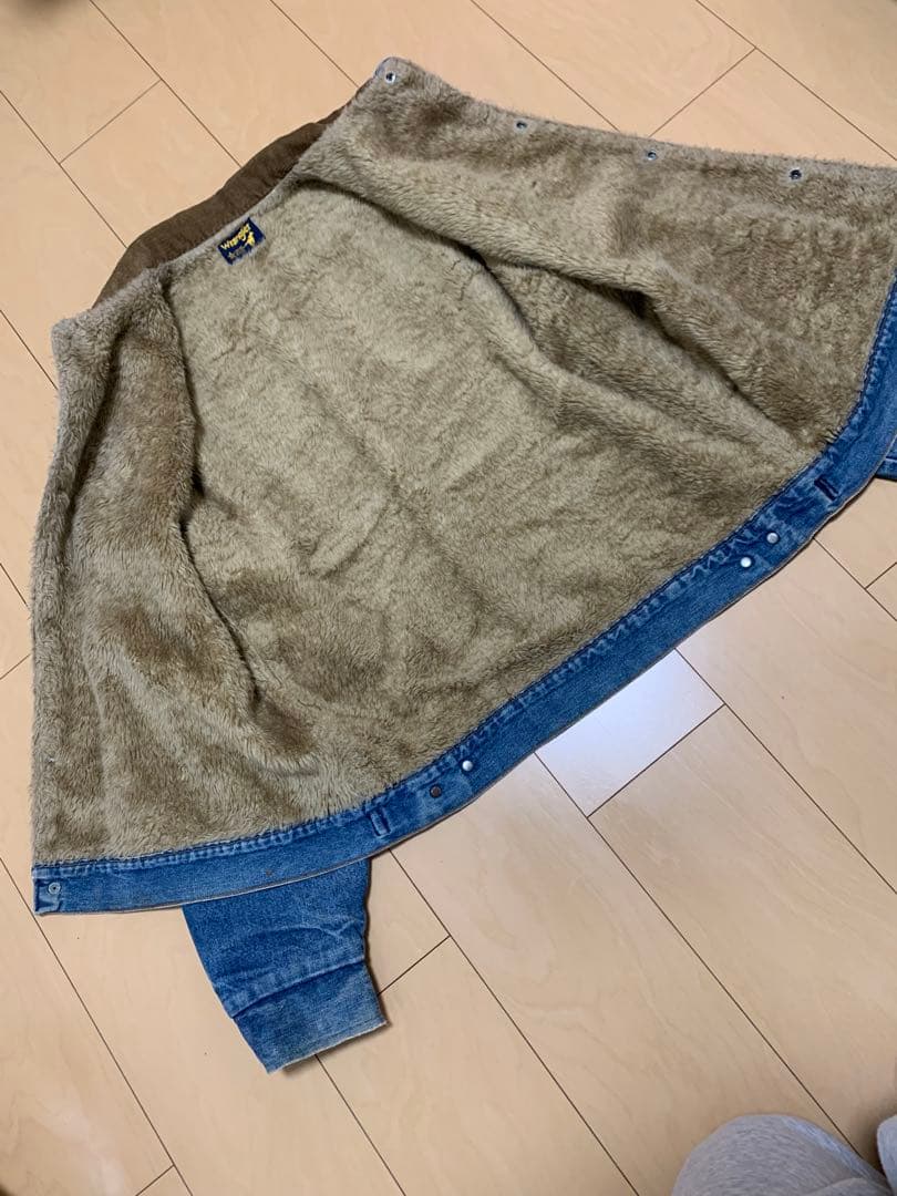 た*え様 【70~80s USA製】Wrangler boa denim jac