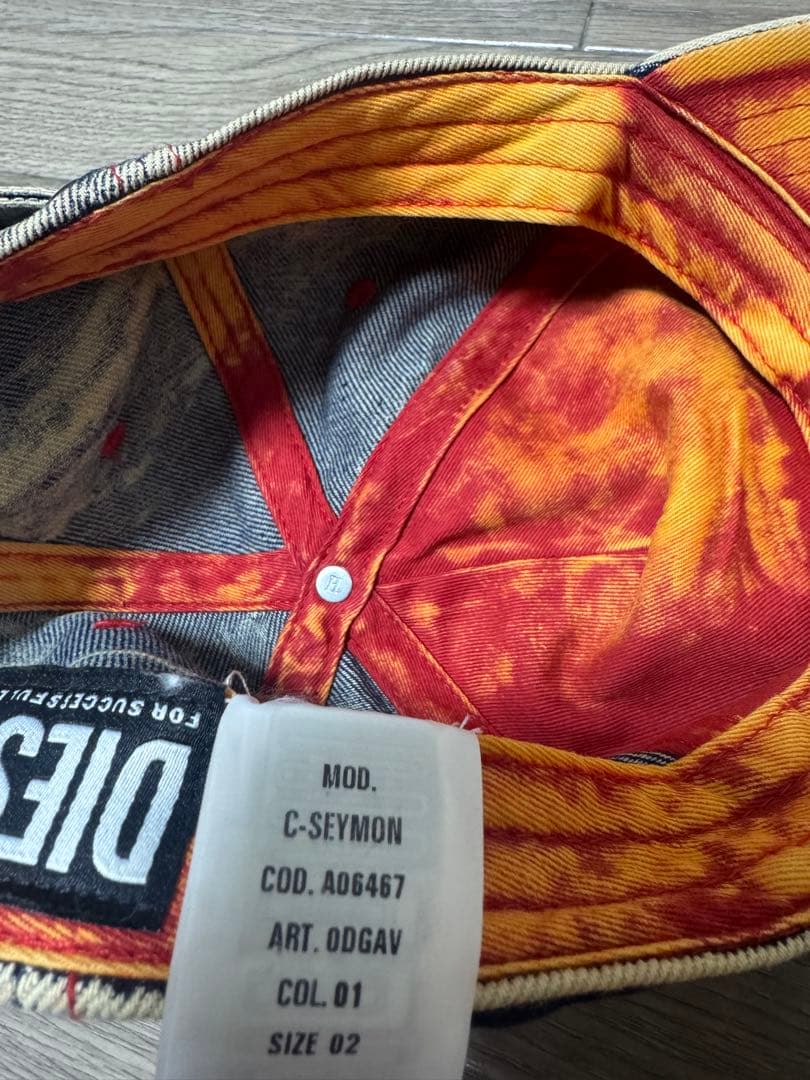 DIESEL C-SEYMON キャップ