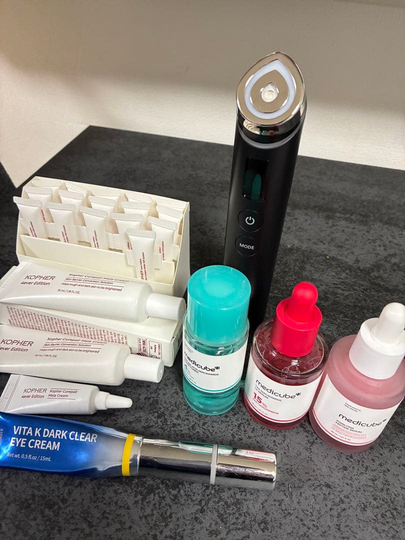 メディキューブ美顔器　ブースタープロ　KOPHER メラクリーム　セラディックス