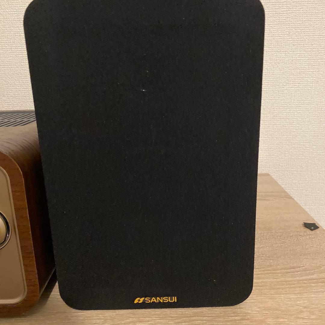 真空管搭載SANSUI ハイブリッドミニコンポ SMC-300BT