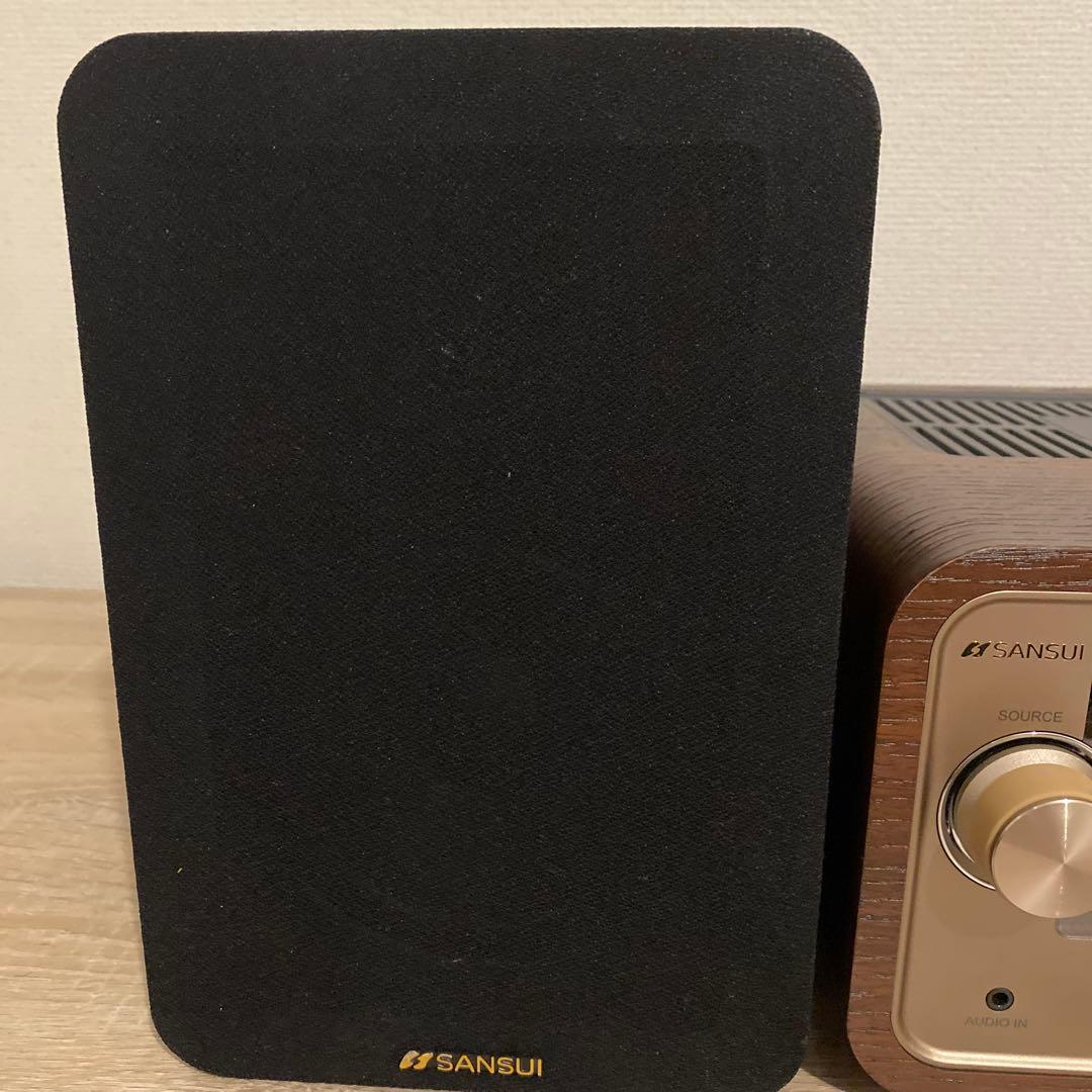 真空管搭載SANSUI ハイブリッドミニコンポ SMC-300BT