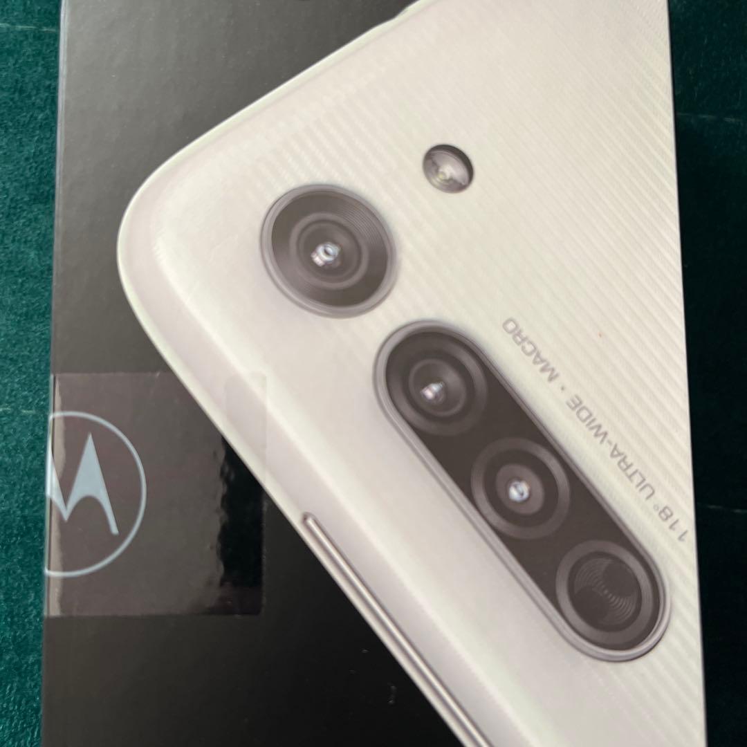 ◯*読様 新品未開封 モトローラ moto g8 ノイエブルー
