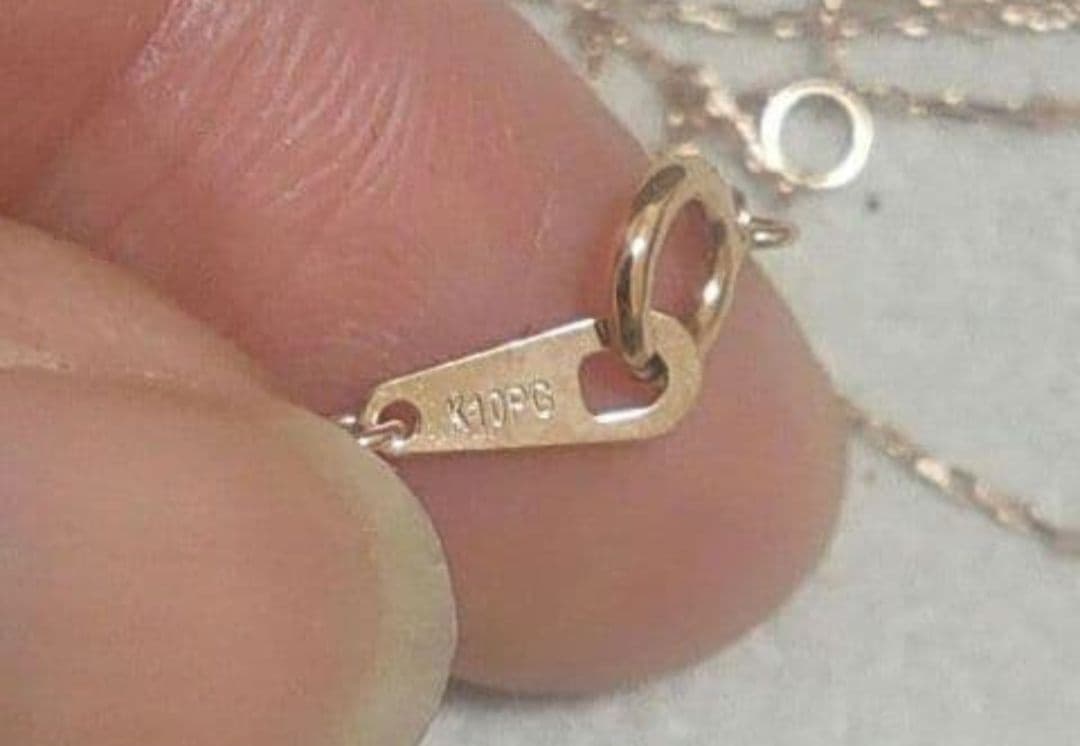 k10PG シンプル チェーン 40センチ 本日限定値下げ