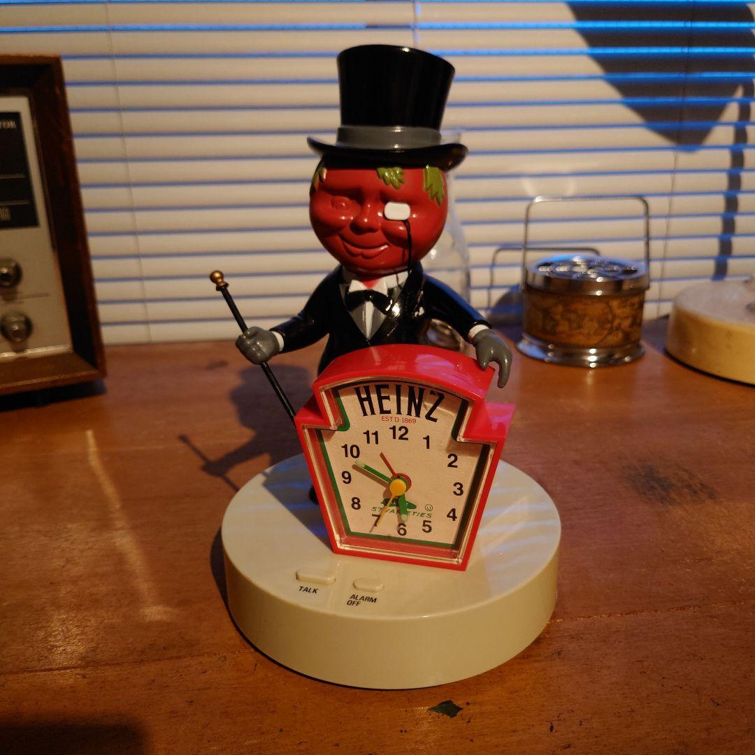 HEINZ ミスタートマト 時計