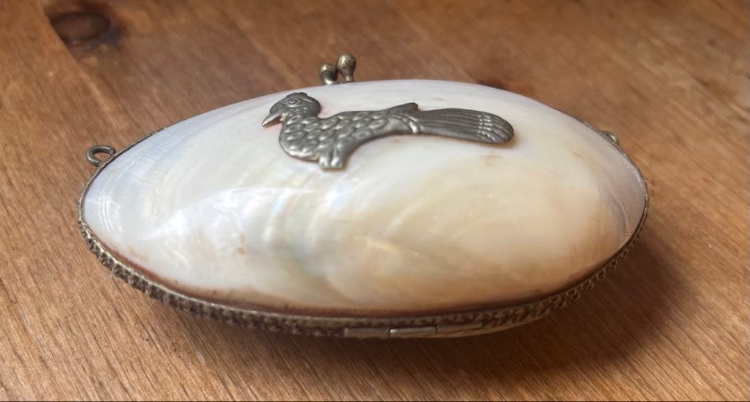 稀少　ヴィクトリアエドワード期 アンティーク マザーオブパール ポータブルケース