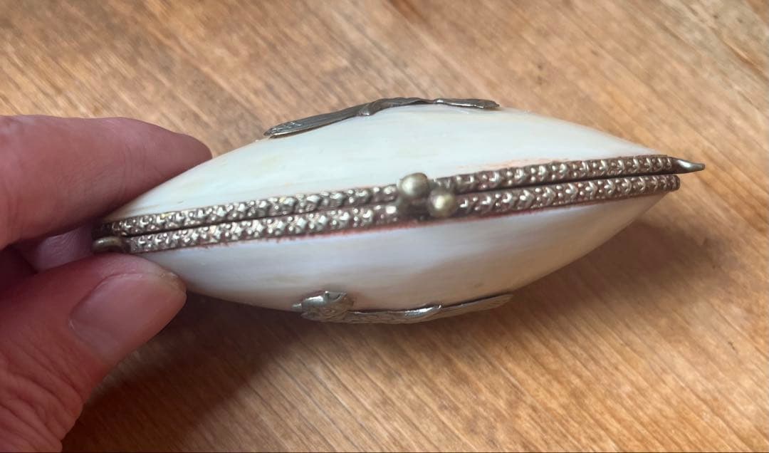 稀少　ヴィクトリアエドワード期 アンティーク マザーオブパール ポータブルケース