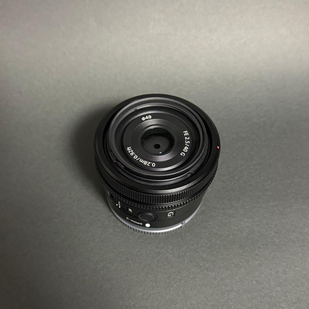 【ゆ@プロフ必読様 】SONY FE 40mm F2.5 G Eマウントレンズ