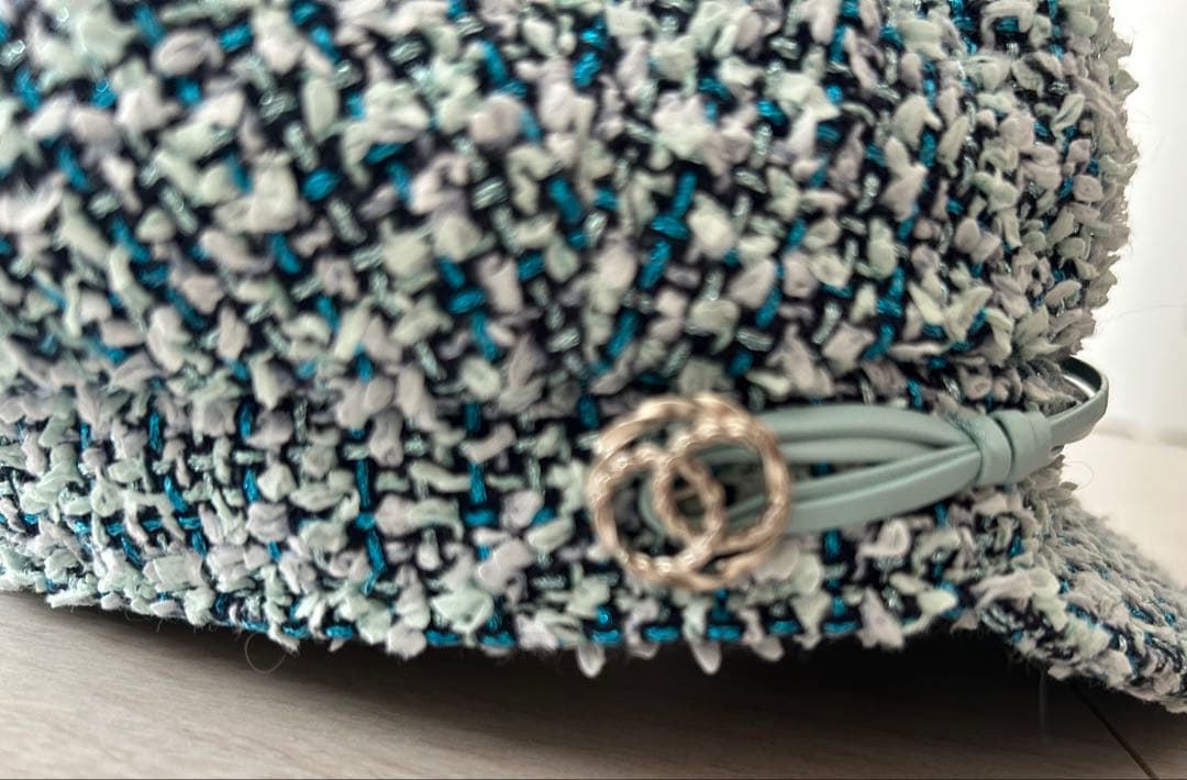 【美品】CHANELツイードキャスケット