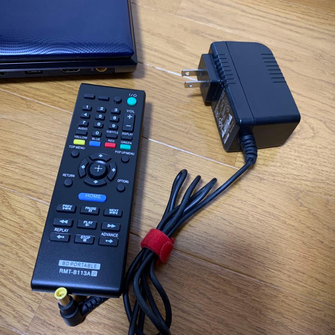 バッテリー良好！ SONY ポータブル ブルーレイプレーヤー BDP-SX910