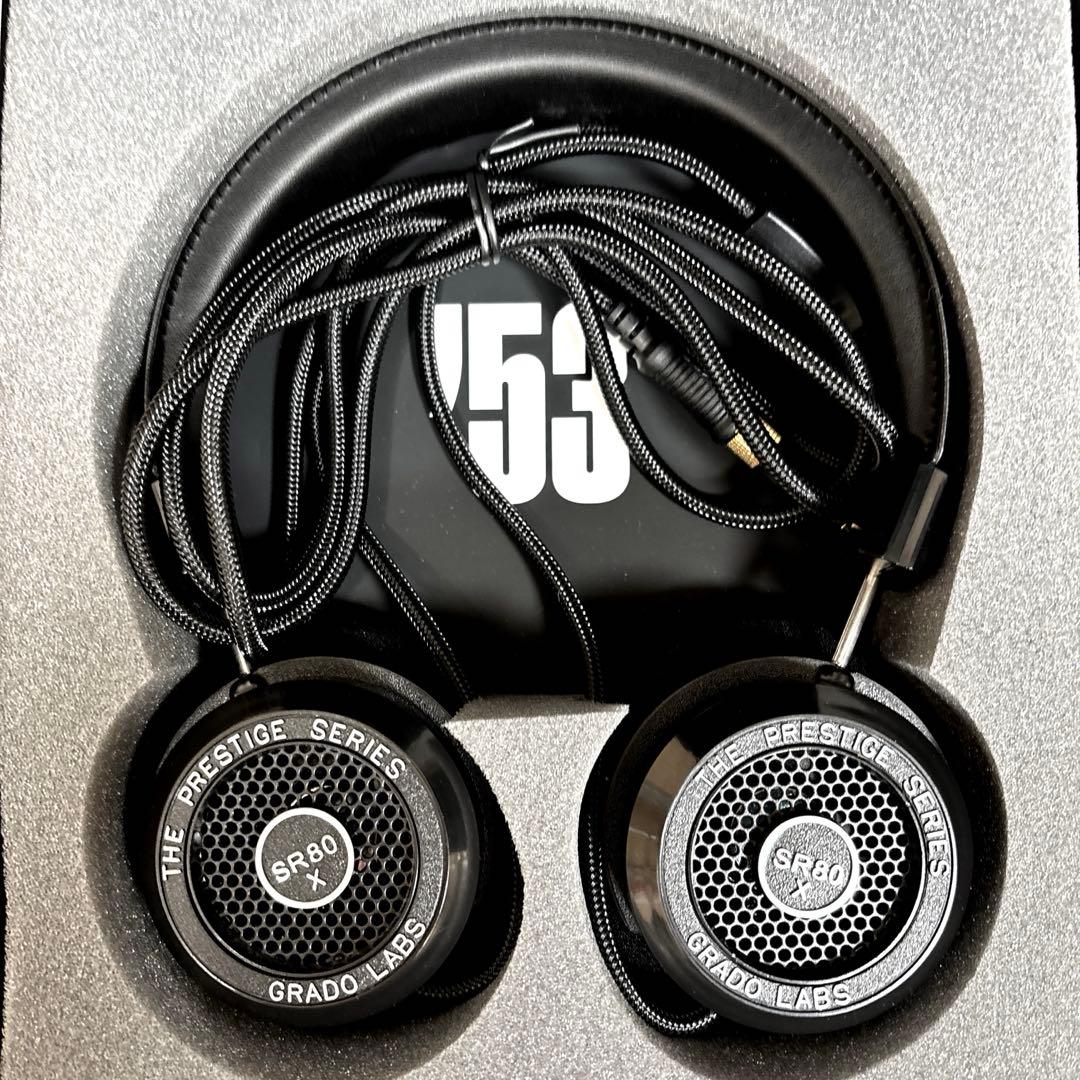 GRADO ヘッドフォン SR80x Prestige Series
