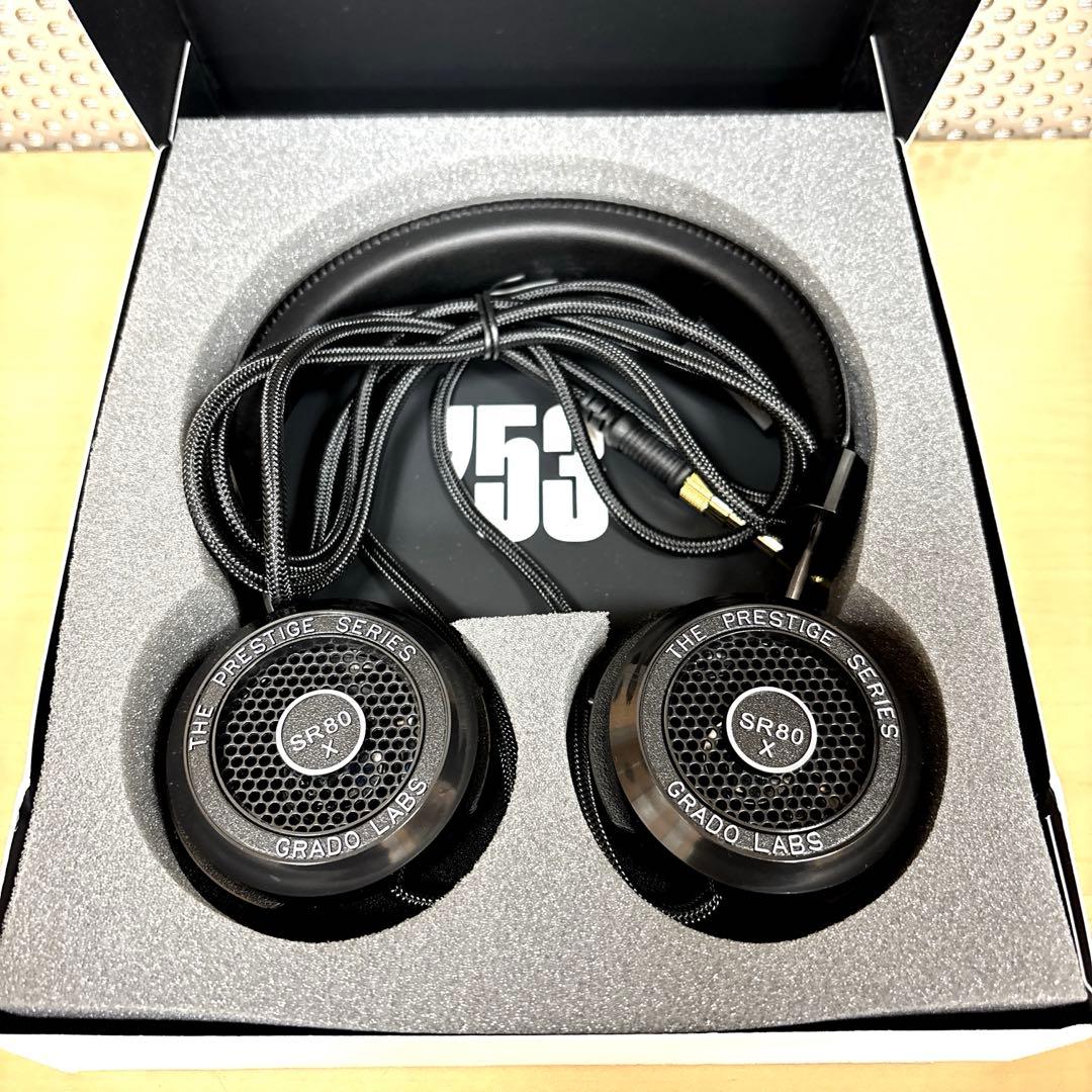 GRADO ヘッドフォン SR80x Prestige Series