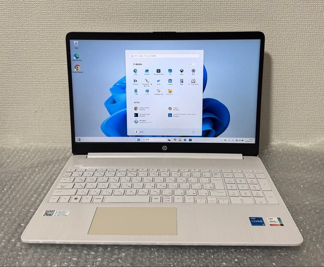 その他ノートPC本体 HP 15S-FQ5042TU i5-1235U Ram8G/512GB