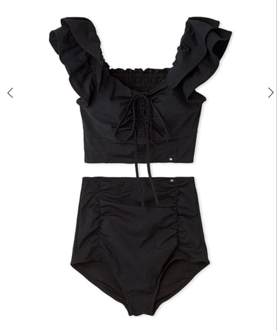 フレイアイディー　フリルブラウスセパレートスイムウェア