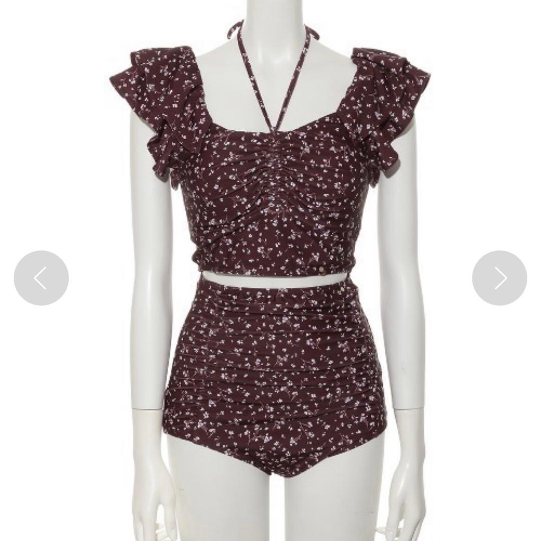 フレイアイディー　フリルブラウスセパレートスイムウェア