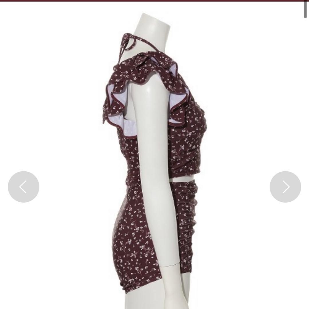 フレイアイディー　フリルブラウスセパレートスイムウェア