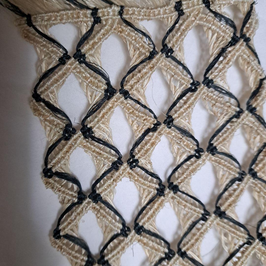 自然素材のオープンウィーブ帯