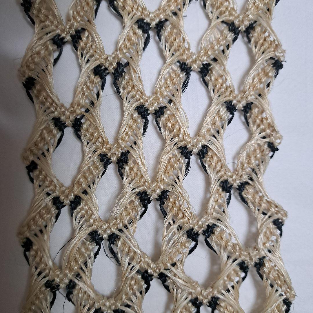 自然素材のオープンウィーブ帯