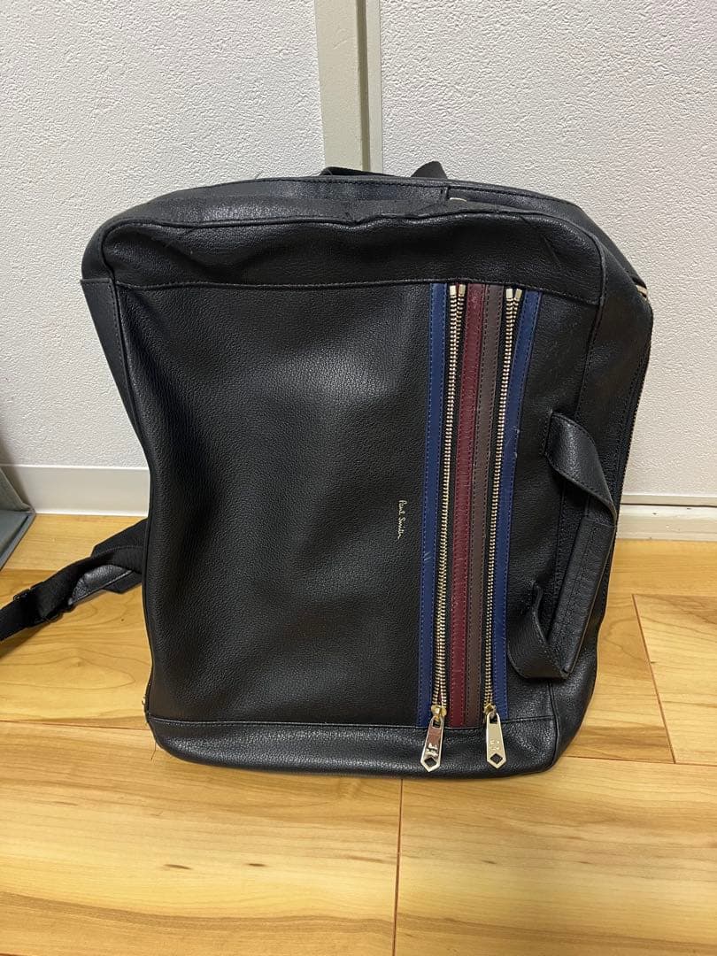 ポールスミス　ブラック ビジネスバッグ　リュック