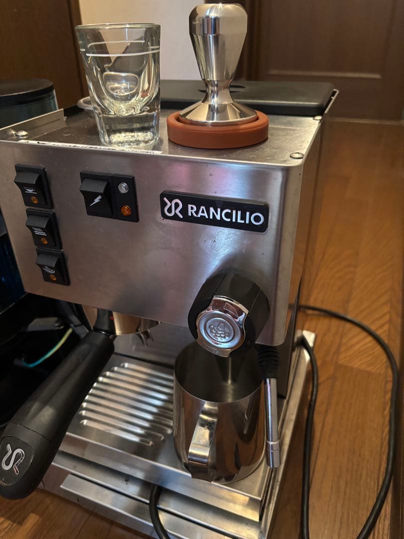 ランチリオ エスプレッソマシンSILVIA・ROCKY　専用ベース付きセット