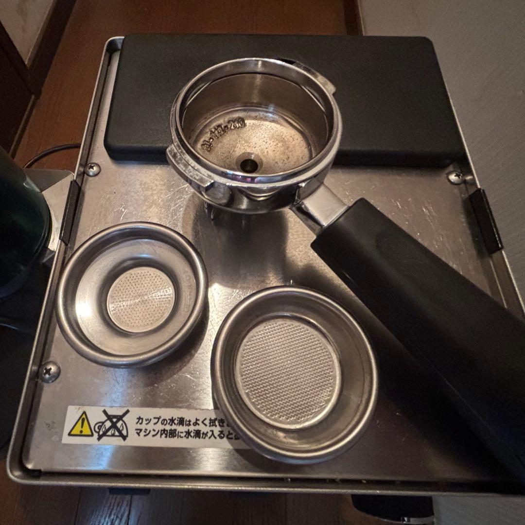 ランチリオ エスプレッソマシンSILVIA・ROCKY　専用ベース付きセット