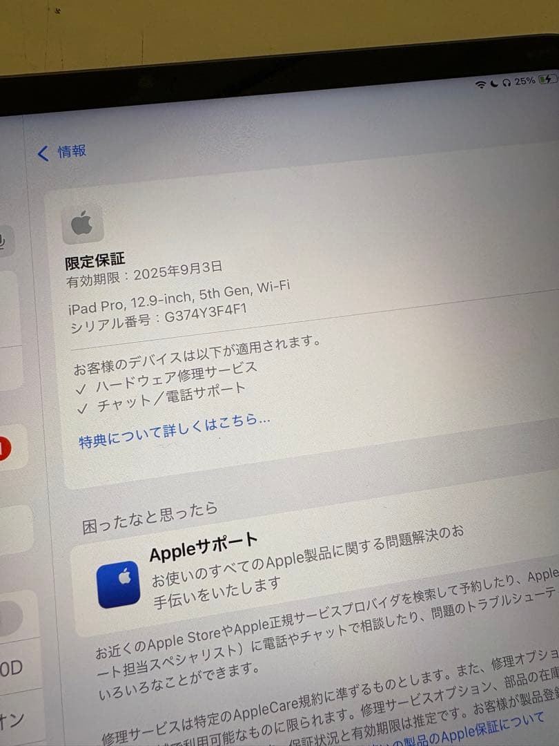 Apple iPad Pro 12.9 第5世代 スペースグレー 本体