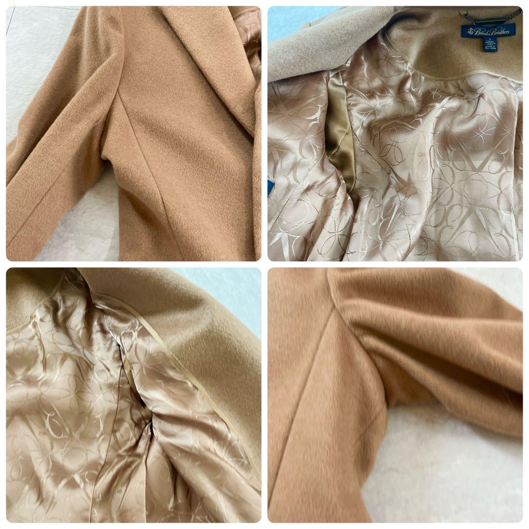 高級✨美品✨ ブルックスブラザーズ キャメル100% チェスターコート サイズ2