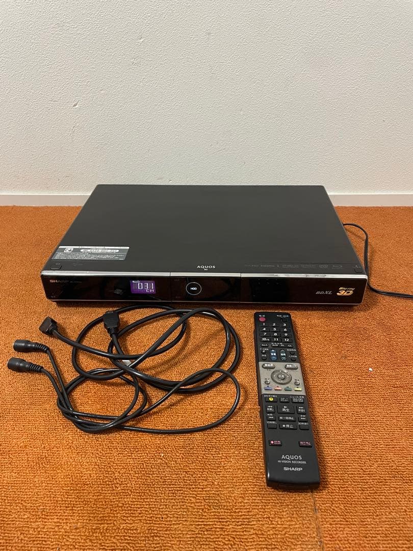 SHARP ブルーレイディスクレコーダー ブルーレイレコーダー Wチューナー