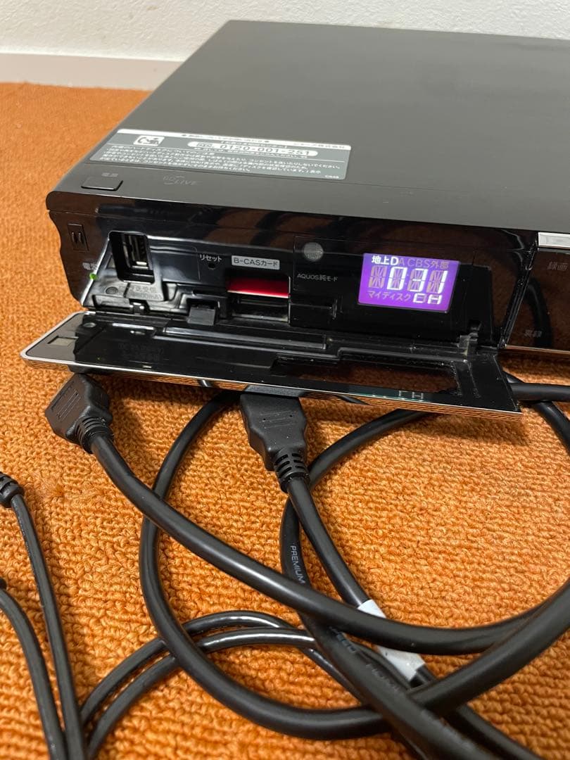 SHARP ブルーレイディスクレコーダー ブルーレイレコーダー Wチューナー