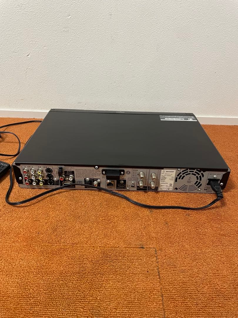 SHARP ブルーレイディスクレコーダー ブルーレイレコーダー Wチューナー
