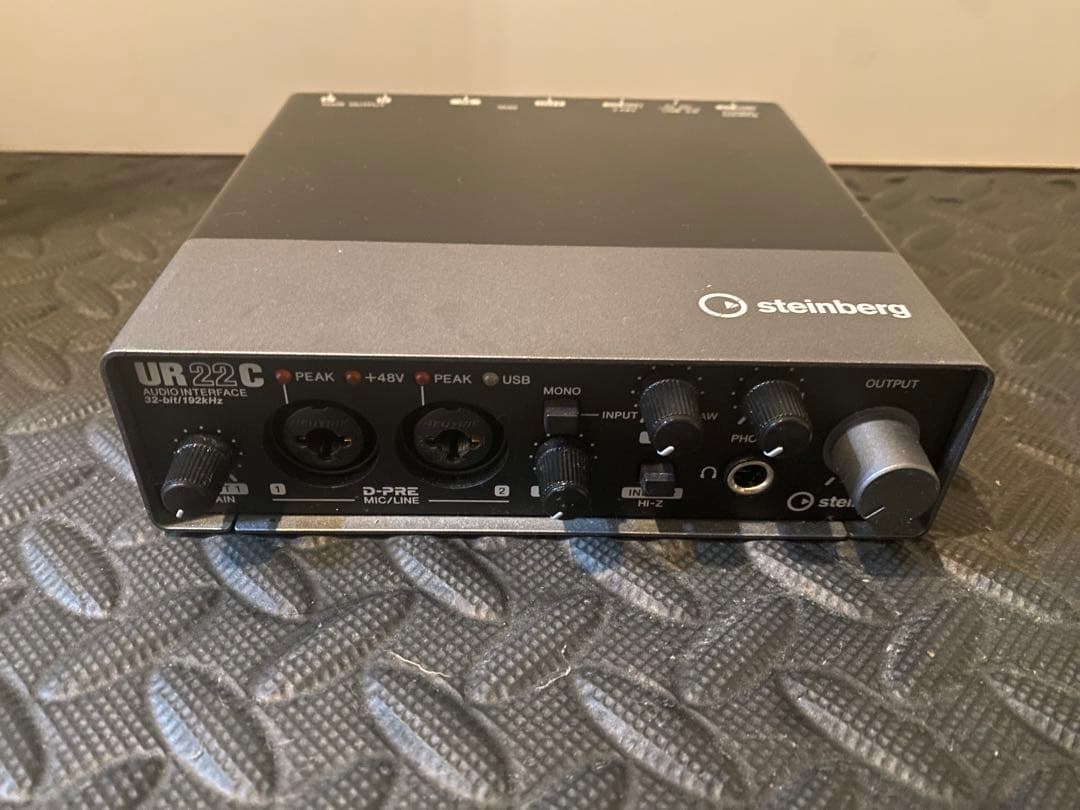 Steinberg USB3.0 オーディオインターフェイス UR22C