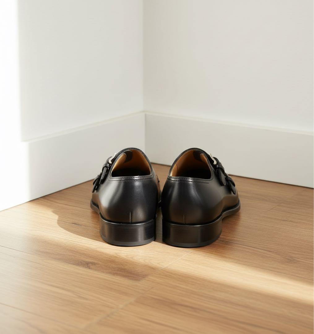 旧ロゴ 黄箱 JOHN LOBB CHAPEL 7Eミスティカーフ 極美品