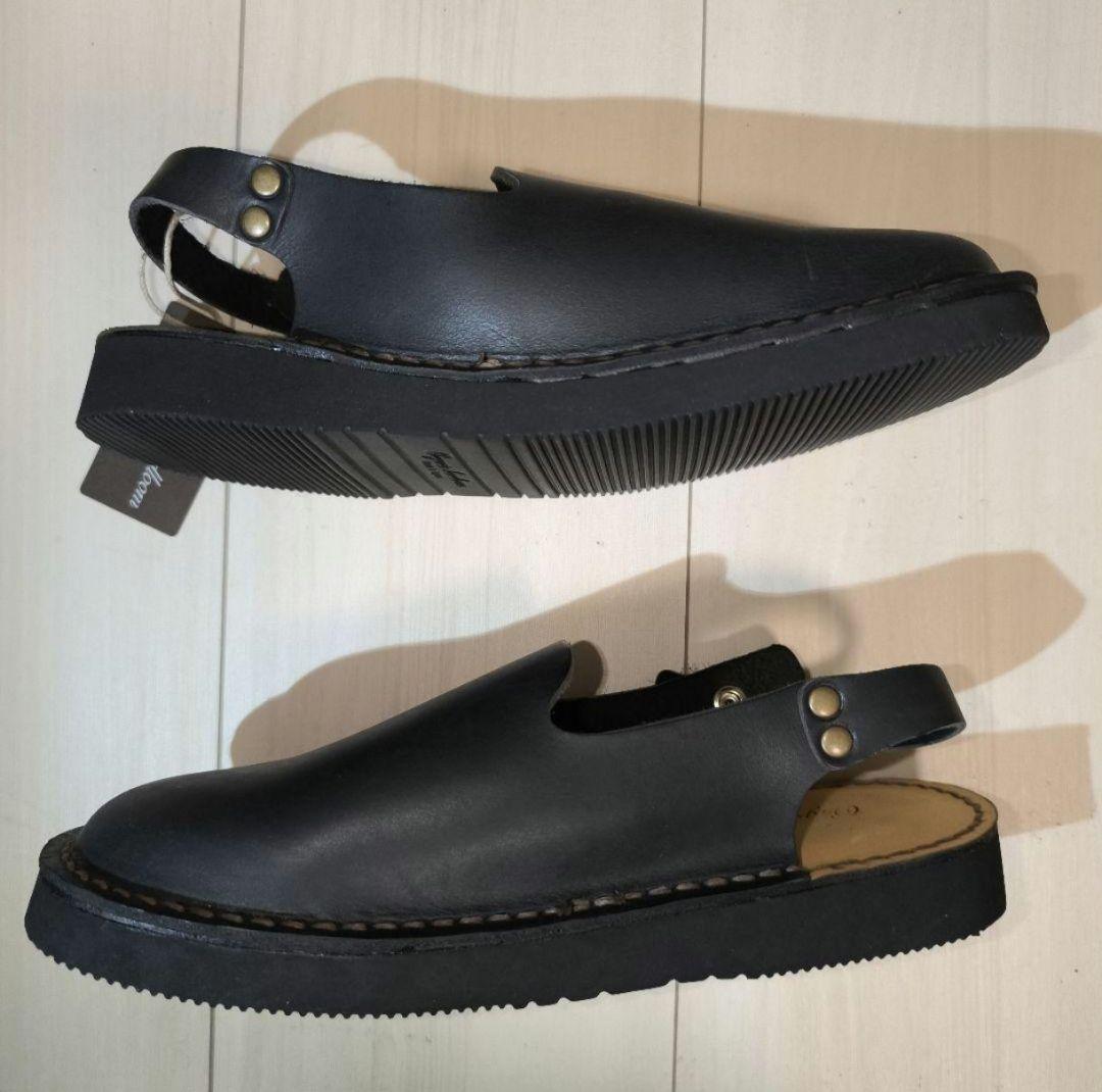 Organic Handloom サボ クロッグ レザーサンダル 24.0cm