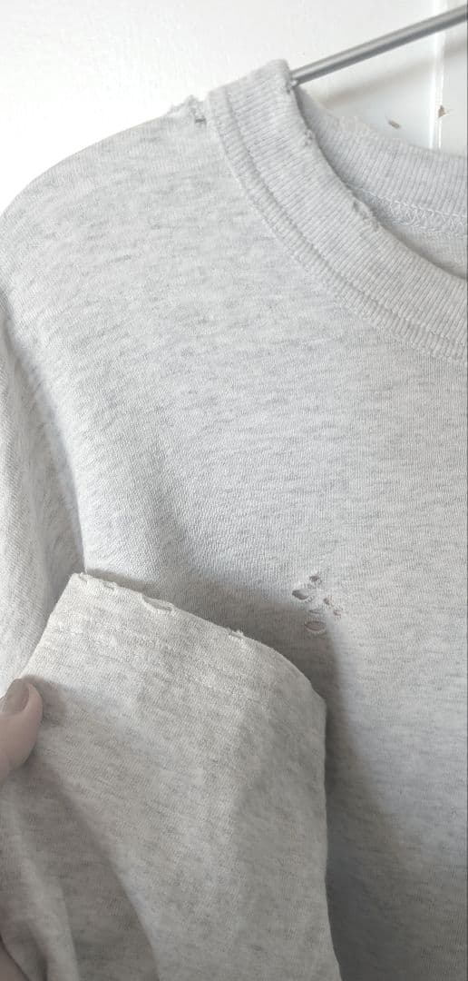 HOLIDAY ホリデイSUPER FINE DRY DAMAGE Tシャツ