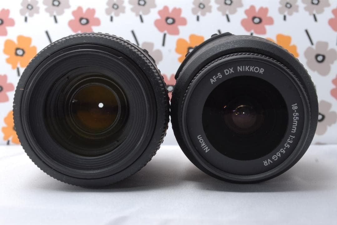 ❤Nikon D3200❤付属品たくさん！❤スマホ転送OK❤Wレンズセット❤