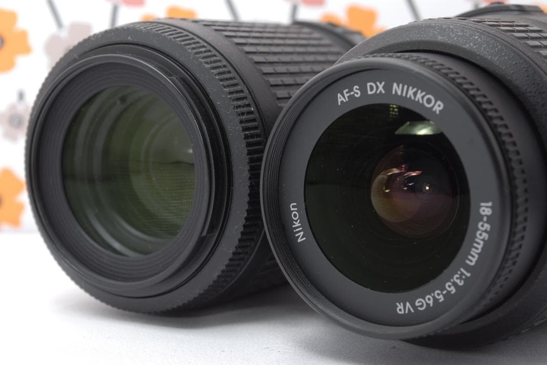 ❤Nikon D3200❤付属品たくさん！❤スマホ転送OK❤Wレンズセット❤