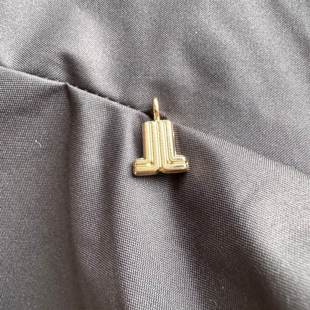 新品★ランバンオンブルー　晴雨兼用　日傘　フリル　１級遮光　遮熱　スライド式　黒