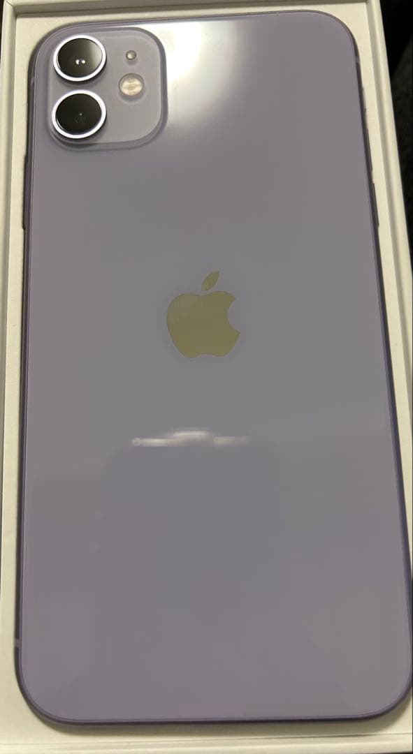 Apple iPhone 11 パープル 本体　128GB 美品