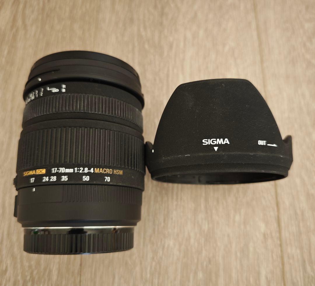 レンズ(ズーム) SIGMA 17-70mm F2.8-4 DC MACRO HSM C