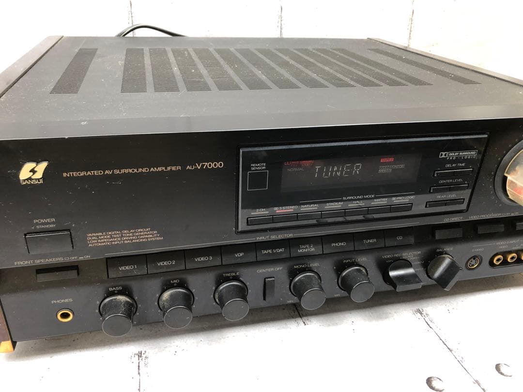 SANSUI AU-V7000 アンプ 通電のみ(L94)