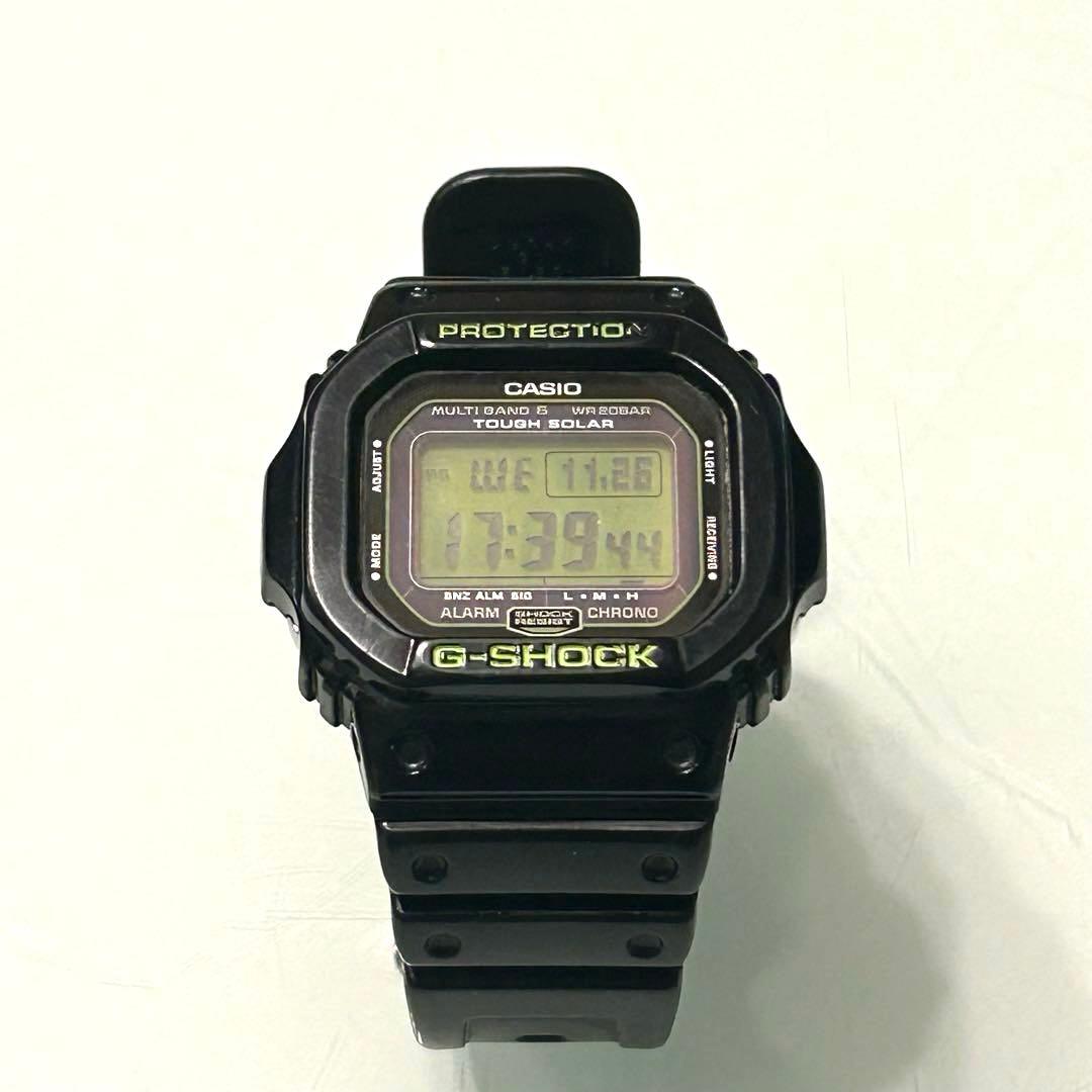 【美品】G-SHOCK GW-M5610B-1JF タフソーラー 電波モデル