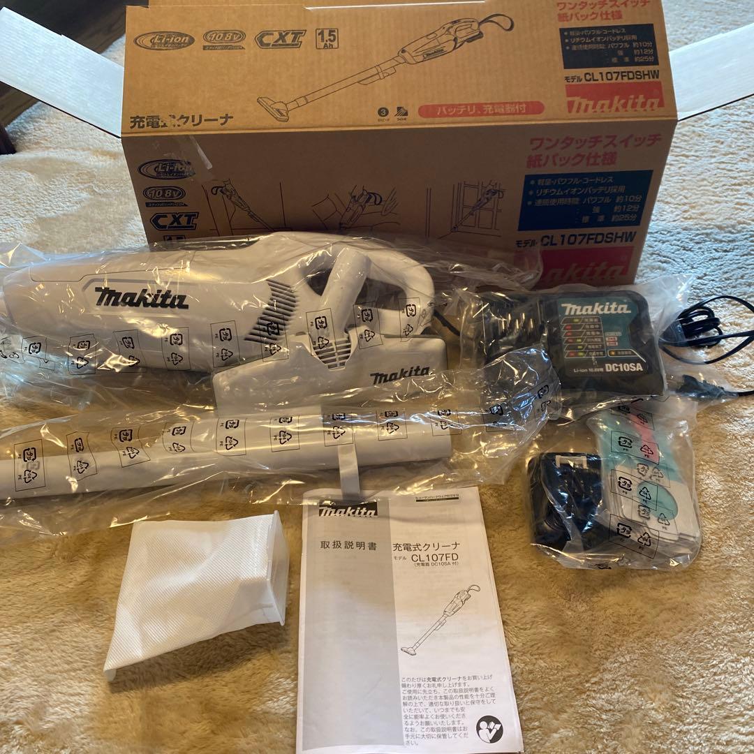 makita CL107FD 充電式クリーナー 本体