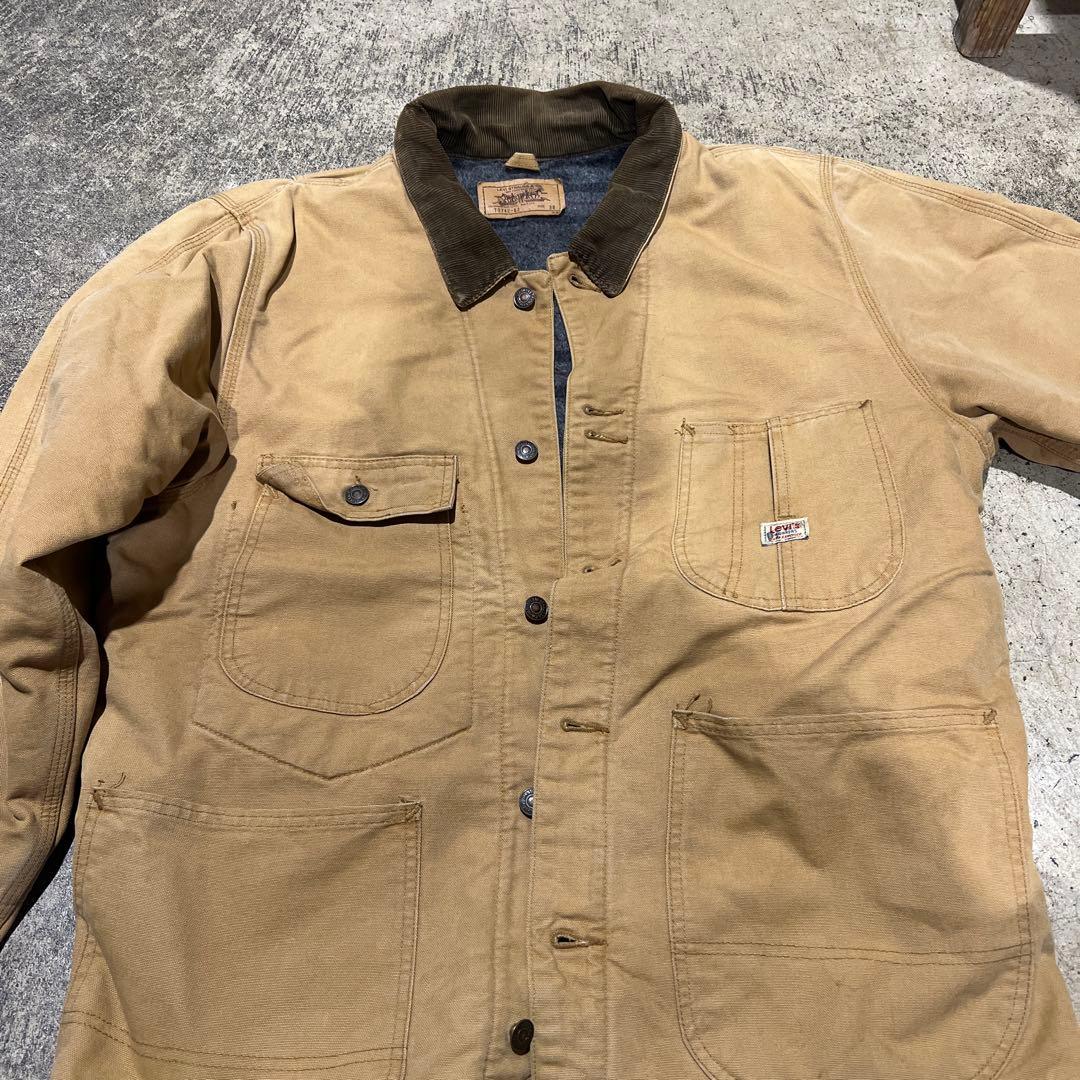 Levi's 70742-62 カバーオール ベージュ サイズ38