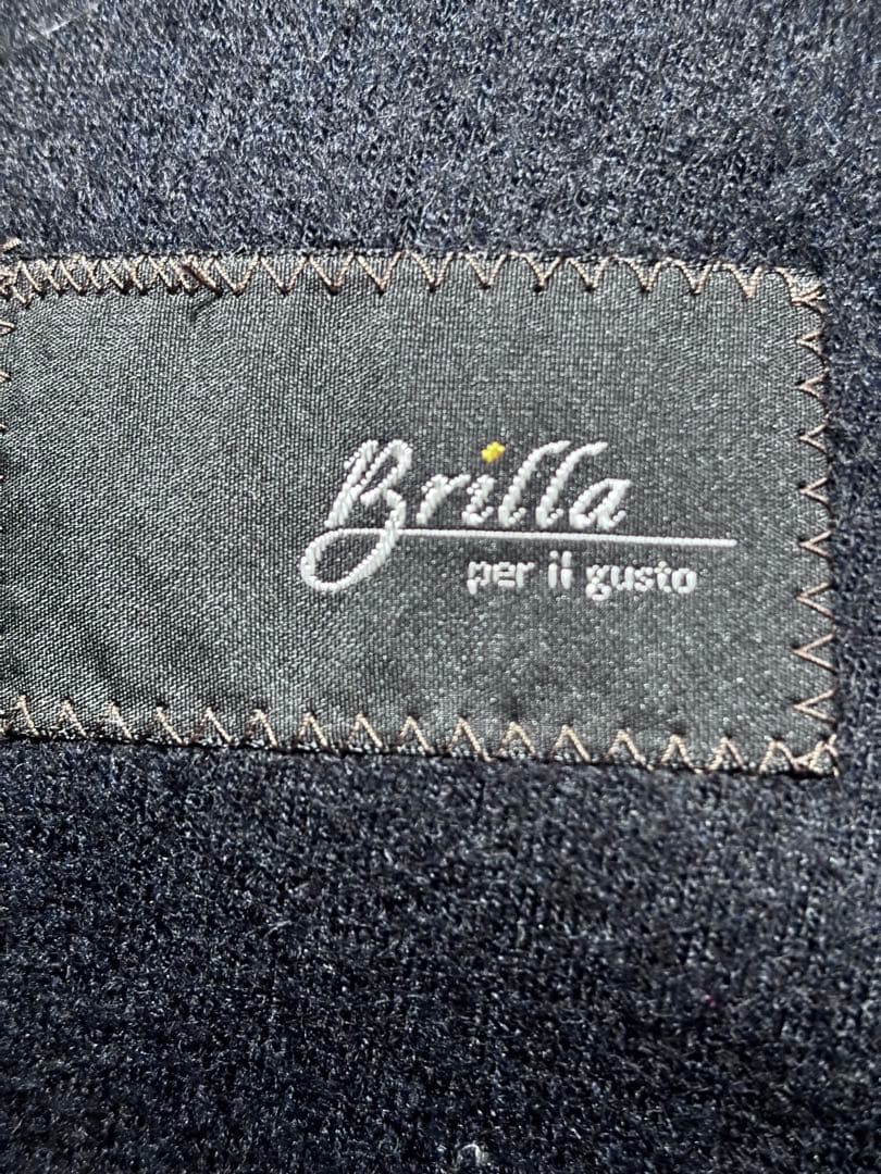 Brilla ブリッラペルイルグストダブルブレストジャケット　カシミヤ混