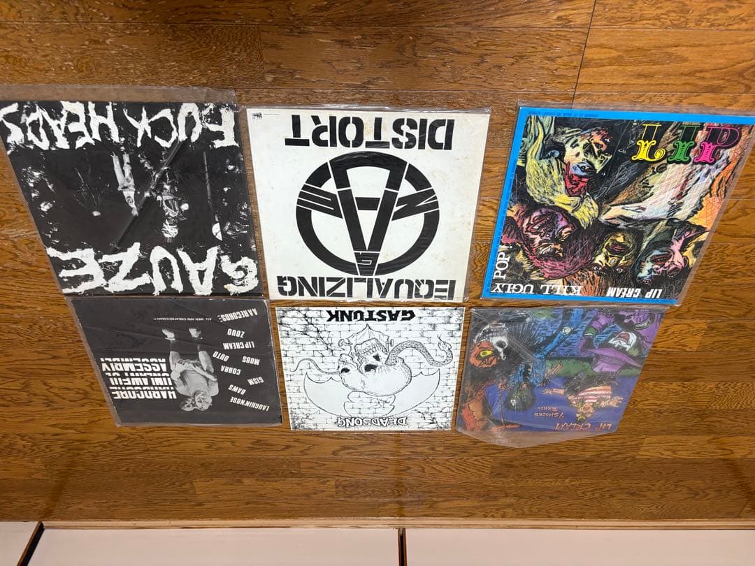 レコードコレクション：THE BLUE HEARTS, LIP CREAM,